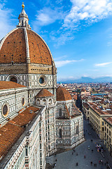 Image showing Cathedral Santa Maria del Fiore in Florence, Italy