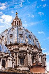 Image showing St. Peter's Basilica in Vatican City in Rome, Italy.