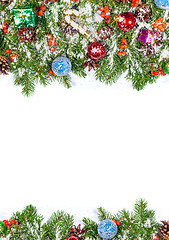 Image showing Christmas background. Eve framework