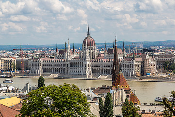 Image showing The building of the Parliament in Budapest, Hungary