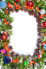 Image showing Christmas background. Eve framework