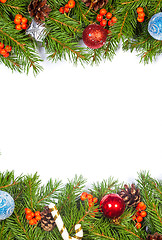 Image showing Christmas background. Eve framework