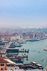 Image showing Venice from the air