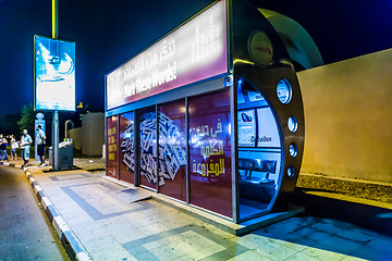 Image showing Dubai Air Conditioned Bus Stop