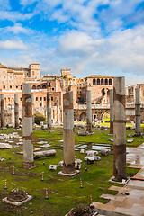 Image showing Roman ruins in Rome.