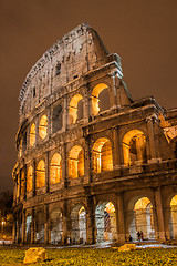 Image showing Colosseum in Rome, Italy