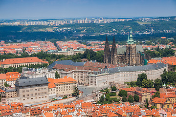 Image showing Cityscape of Prague