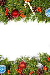 Image showing Christmas background. Eve framework