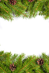 Image showing Christmas background. Eve framework