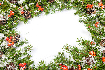 Image showing Christmas background. Eve framework