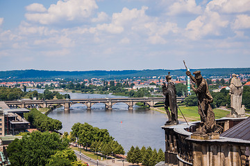 Image showing Huge panorama of Dresden, Germany