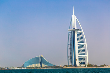 Image showing Burj Al Arab is a luxury 5 stars hotel