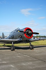 Image showing British Harvard aircraft