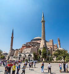 Image showing Hagia Sophia, the monument most famous of Istanbul - Turkey