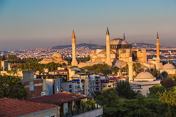 Image showing Hagia Sophia, the monument most famous of Istanbul - Turkey