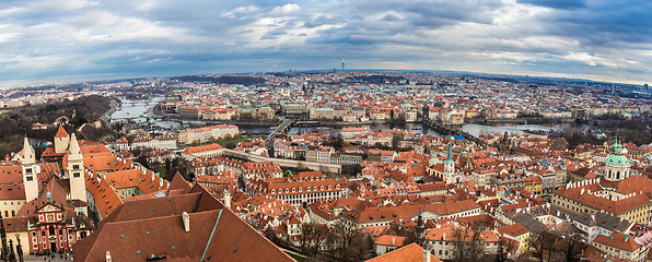 Image showing Cityscape of Prague