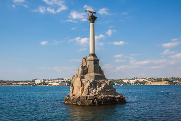 Image showing Monument to the scuttled ships in Sevastopol