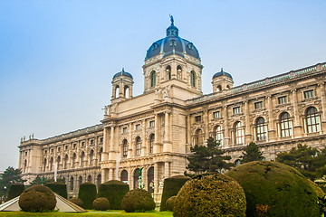 Image showing Kunsthistorisches (Fine Art) Museum in Vienna, Austria.