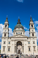 Image showing St. Stephen's Basilica, the largest church in Budapest, Hungary