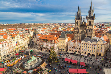 Image showing Panorama of Prague