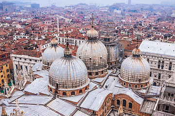Image showing St. Marks Cathedral and square in Venice, Italy