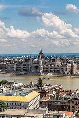 Image showing The building of the Parliament in Budapest, Hungary