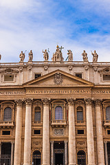 Image showing St. Peter's Basilica in Vatican City in Rome, Italy.