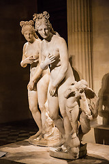 Image showing Statues at the Louvre, Paris, France