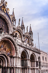 Image showing St. Marks Cathedral and square in Venice, Italy