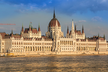 Image showing The building of the Parliament in Budapest, Hungary