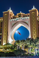 Image showing Atlantis, The Palm Hotel in Dubai, United Arab Emirates