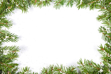 Image showing Christmas background. Eve framework