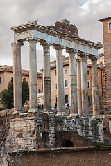 Image showing Roman ruins in Rome.