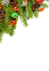 Image showing Christmas background. Eve framework