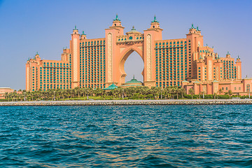 Image showing Atlantis, The Palm Hotel in Dubai, United Arab Emirates