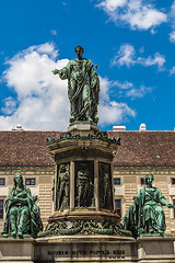 Image showing Amalienburg in the hofburg complex, Vienna