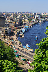 Image showing Panorama of Kiev, Ukraine.