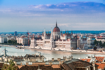 Image showing The building of the Parliament in Budapest, Hungary