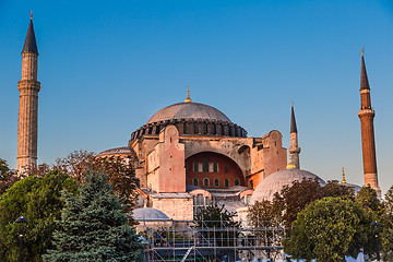 Image showing Hagia Sophia, the monument most famous of Istanbul - Turkey