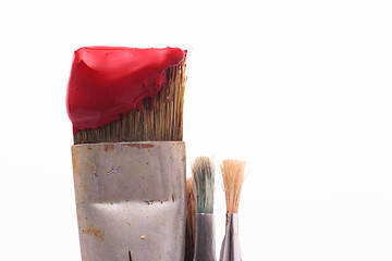 Image showing Paintbrushes