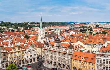 Image showing Prague city, one of the most beautiful city in Europe