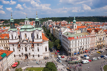 Image showing Prague city, one of the most beautiful city in Europe
