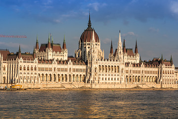 Image showing The building of the Parliament in Budapest, Hungary