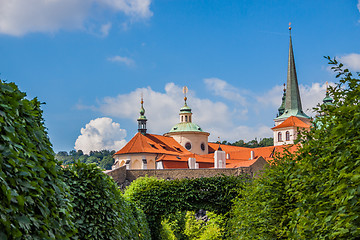 Image showing Cityscape of Prague in summer.