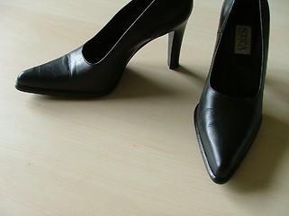 Image showing high-heeled shoes