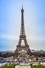 Image showing Eiffel Tower in Paris France