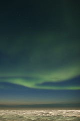 Image showing Aurora with twilight