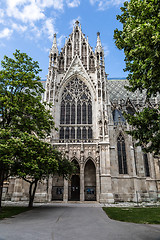 Image showing Vienna, Austria - famous Votivkirche ,Votive Church