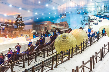 Image showing Ski Dubai is an indoor ski resort with 22,500 square meters of s