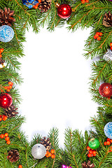 Image showing Christmas background. Eve framework